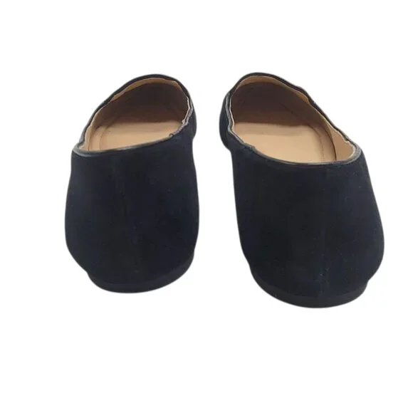 Vince Camuto Black Suede Womens Slip-On Loafers Shoes Size 9.5M VV Ramore - Picture 9 of 14